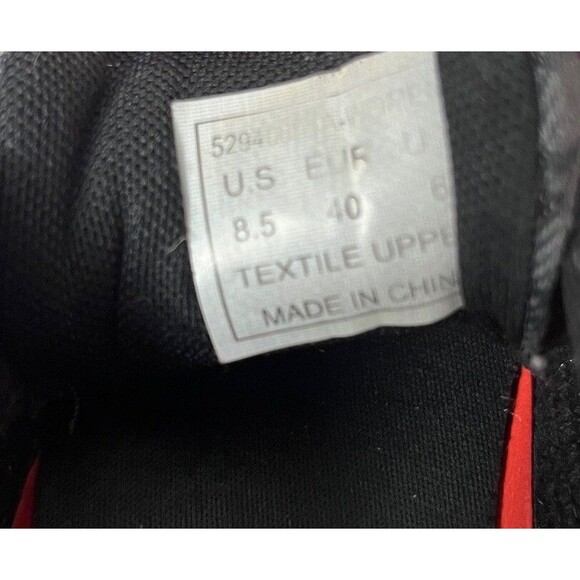 Levi’s Low Top Sneakers Mens 8.5 Black Gray Canvas Logo Lace Up Shoes Streetwear - Picture 8 of 10